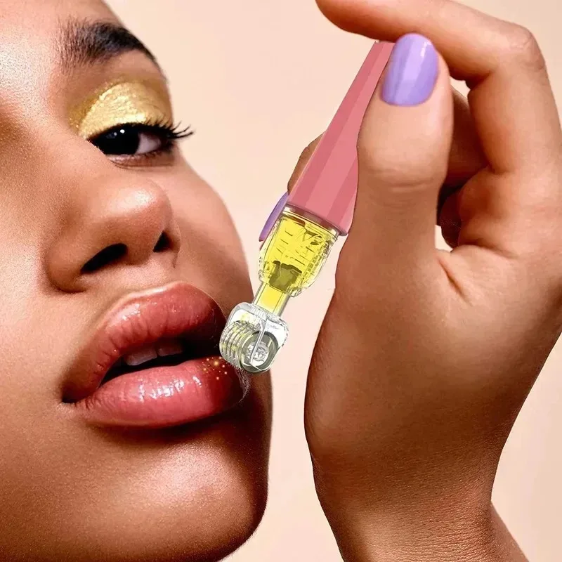 ใหม่ Skin Hydration Roller Micro Infusion System การส่งน้ํามัน Lip Plumper Face Brow ผมหนังศีรษะเซรั่ม Applicator เครื่องมือความงาม