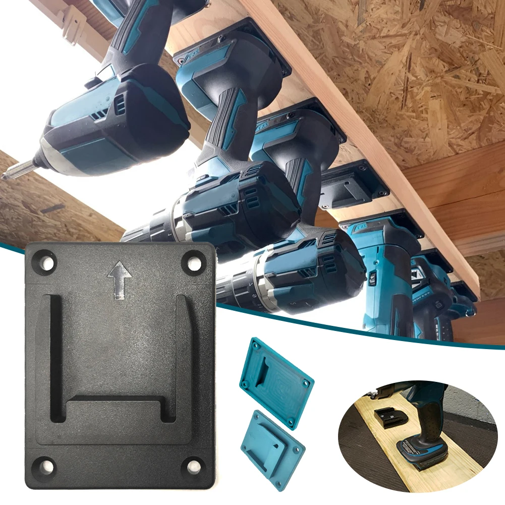 Suporte de ferramenta doca montagem para makita para bosch 18v dispositivos fixação broca ferramenta titular caso suporte armazenamento da máquina suporte slots