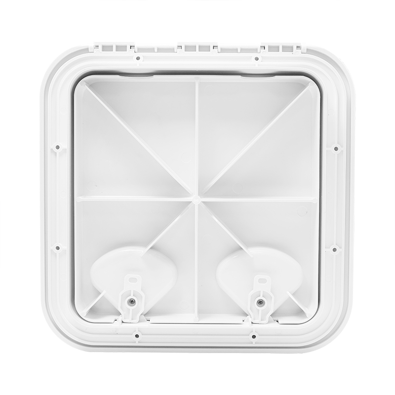 スピードボートプラスチックデッキトラクション、マリンデッキプレート、スクエアハンドル、プルアウトホワイト、abs