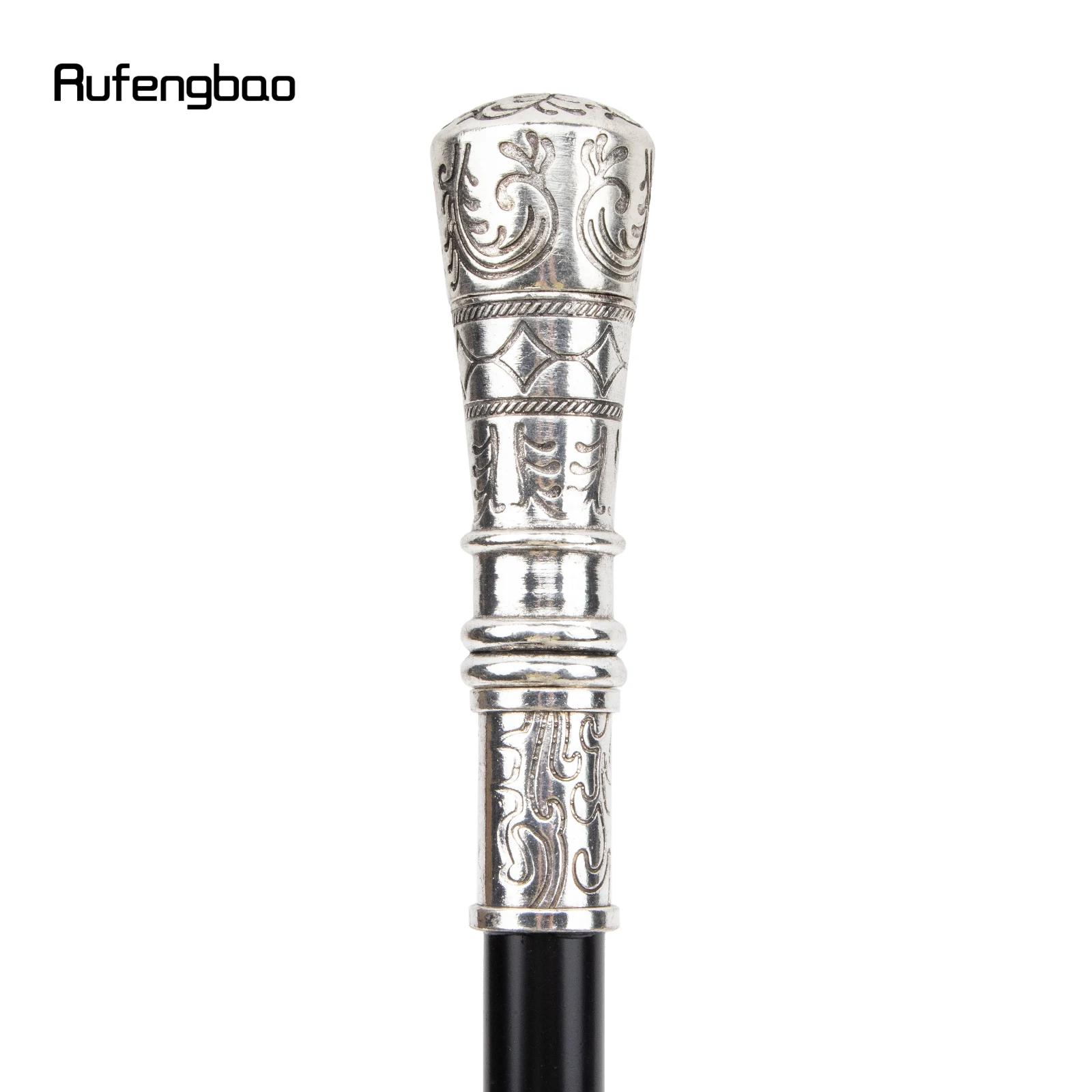 Flor branca bengala moda decorativa bengala cavalheiro elegante cosplay cana botão crosier 90cm