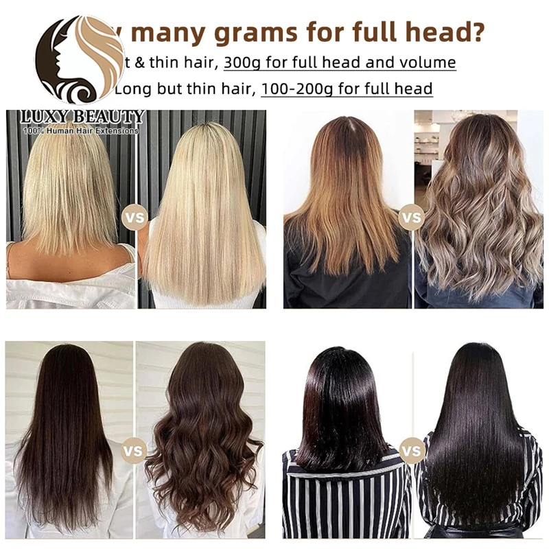 Extensions de cheveux humains à longue bande, 12 à 22 pouces, injection Invisible, peau PU, trame plate, 100g, couture en Micro maillons