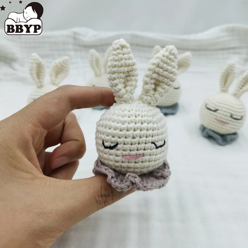 手作りの動物のかぎ針編みのおしゃぶりチェーン,手作りの動物の形をしたジュエリー,赤ちゃんのおしゃぶりアクセサリー