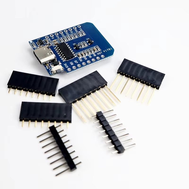 WeMos D1 Mini TYPE-C USB ESP8266 ESP-12F CH340G V2 Module WiFi D1 Mini Development Board 3.3V With Pin For Arduino