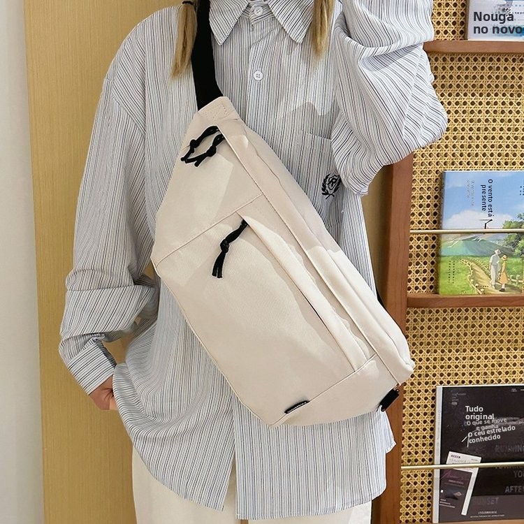 Bolsa Transversal Casual sex de ande Capacidade, Bolsa de Ombro em Nylon, Tendência de Verão 2025, Bolsa de Cintura par...