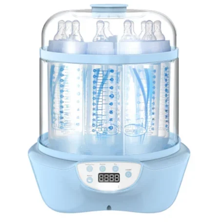 Botella de gran capacidad, esterilizador de leche caliente y secadora con Control LCD