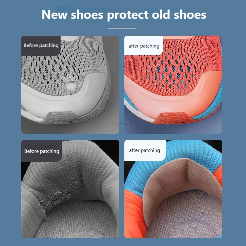 รองเท้า Patch Vamp ซ่อมสติกเกอร์ Subsidy Sticky รองเท้า Insoles Heel Protector ส้นซ่อมเรียงราย Anti-Wear Heel Foot Care TOOL