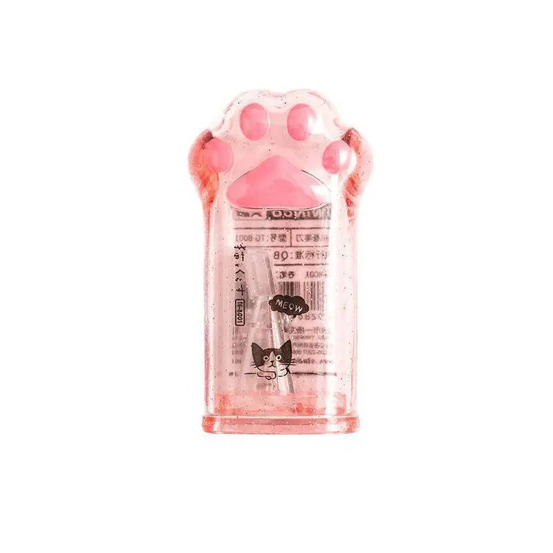 Kawaii Katzenpfotenförmiger Bleistiftspitzer Briefpapier Kinder Geschenk Niedliches Schulmaterial Koreanisches Briefpapier
