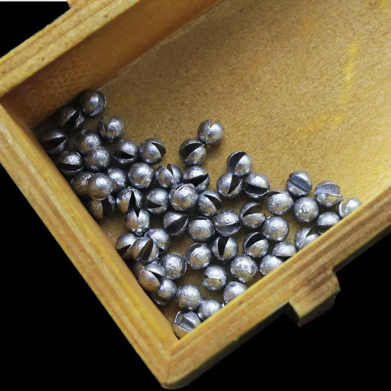 205 pz Piombo Da Pesca Set Split Shot morso Peso Piombo Attrezzatura Da Pesca Alla Carpa Piombo Aperto Piombo Ciondolo Con Scatola Blu