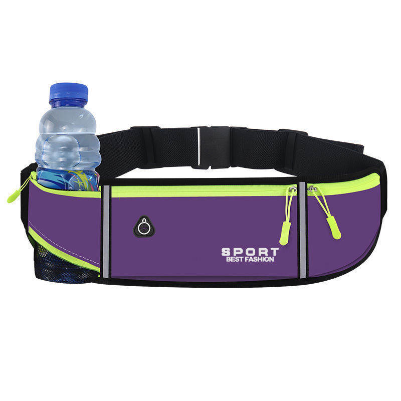 วิ่งเอวกระเป๋าผู้ชายผู้หญิงกีฬาเข็มขัดกระเป๋ากีฬา Fanny Pack กระเป๋าโทรศัพท์มือถือยิมวิ่งโทรศัพท์มือถือ Jogging Run ขี่จักรยานกระเป๋า