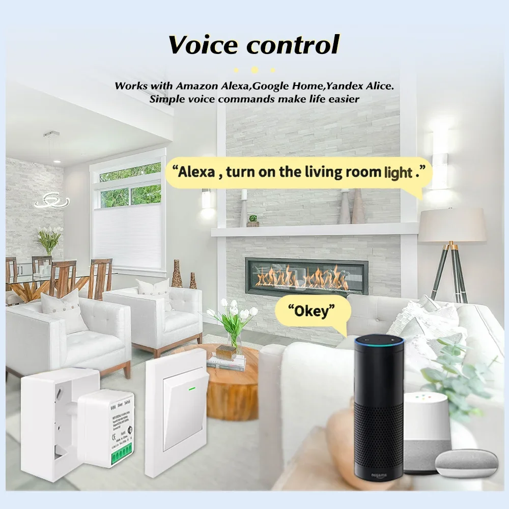 Tuya wifi/zigbee3.0 interruptor inteligente mini disjuntor módulo diy temporizador remoto controle de luz sem fio trabalho com vida inteligente alexa google