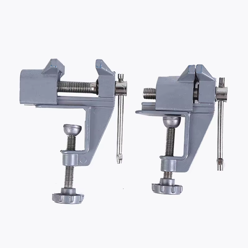 1pc mini torno de mesa de alumínio braçadeira de trabalho multifuncional para reparo de jóias artesanato diy