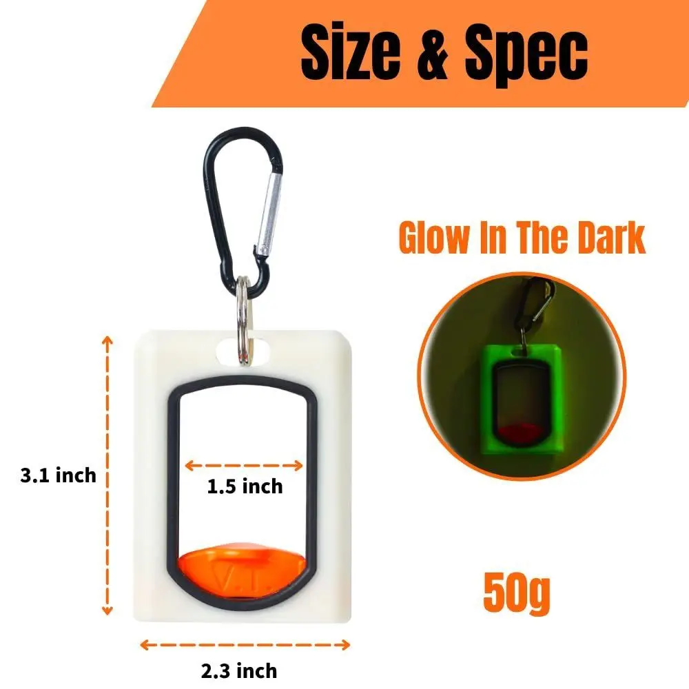 Nuovo organizzatore di fascette per cavi quadrati portaoggetti fluorescente portatile porta fascette per cavi strumento di stoccaggio organizzatore fluorescente
