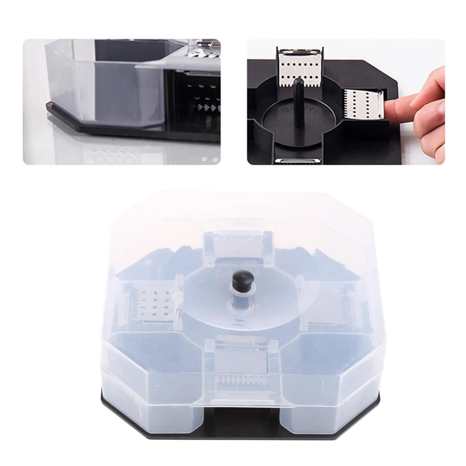 Armadilha de Barata Interna e Ferramenta de Captura de Bug Home Kitchen Safety Box, Tamanho do Bug Físico, Pass Kill Trap