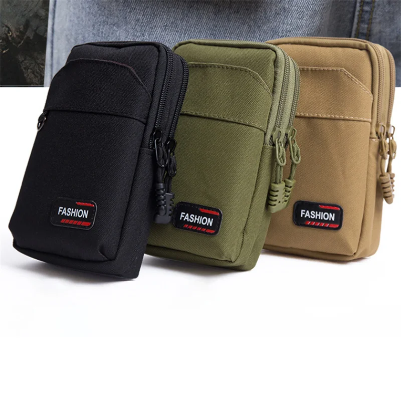 Outdoor Sport Laufen Handy Tasche Wasserdichte Taille Taschen Brieftasche Oxford Taille Pack Schnalle Leichte Tragbare Taille Packs