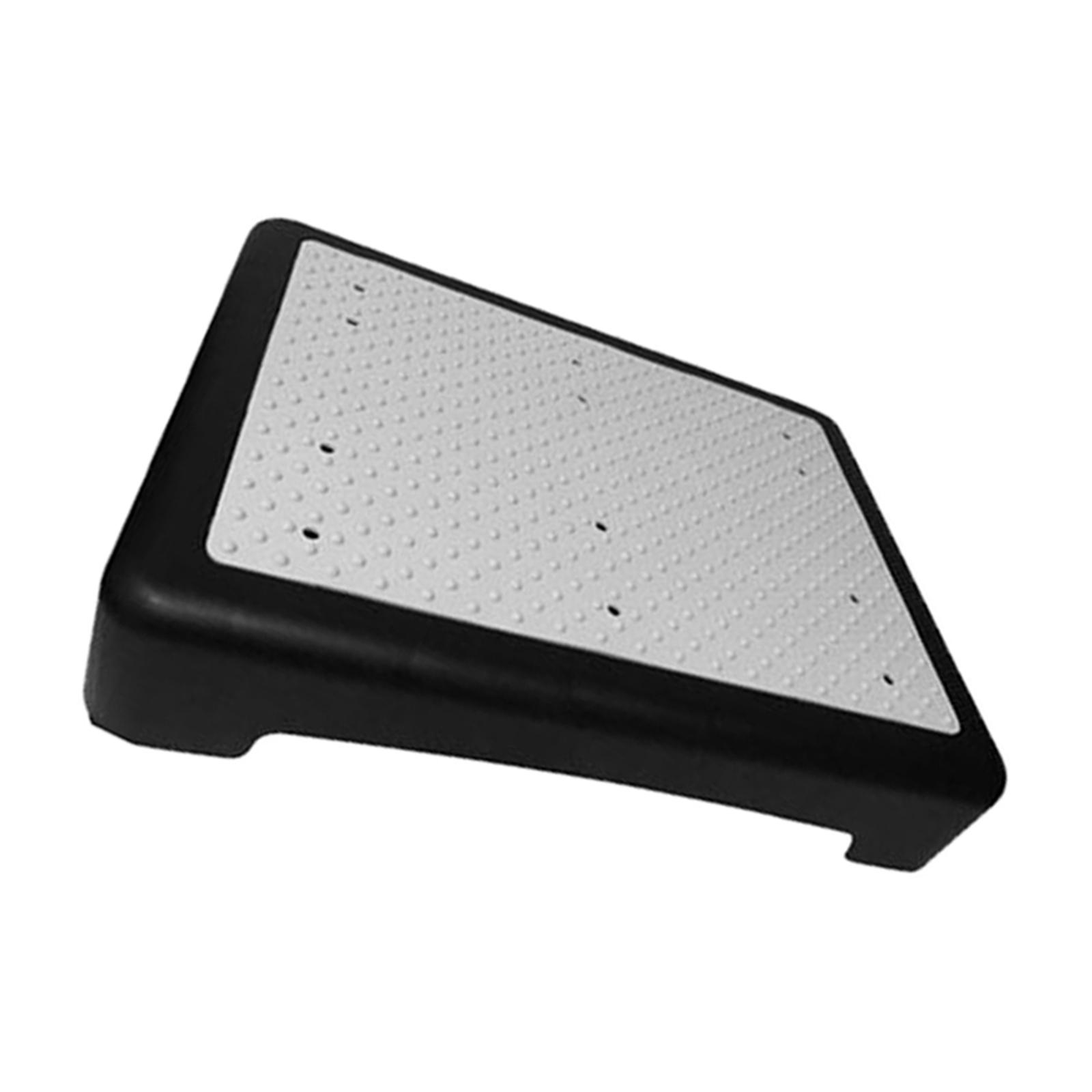 Taburete paso a paso con capacidad de 440 libras, plataforma de medio paso para caravana de cama para personas mayores