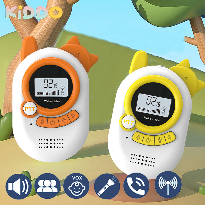 Kinder Walkie Talkie 2 Stück elektronisches Spielzeug Kinder Spionage geräte Baby Radio Telefon 3km Reichweite Weihnachten Geburtstags geschenk für Jungen Mädchen