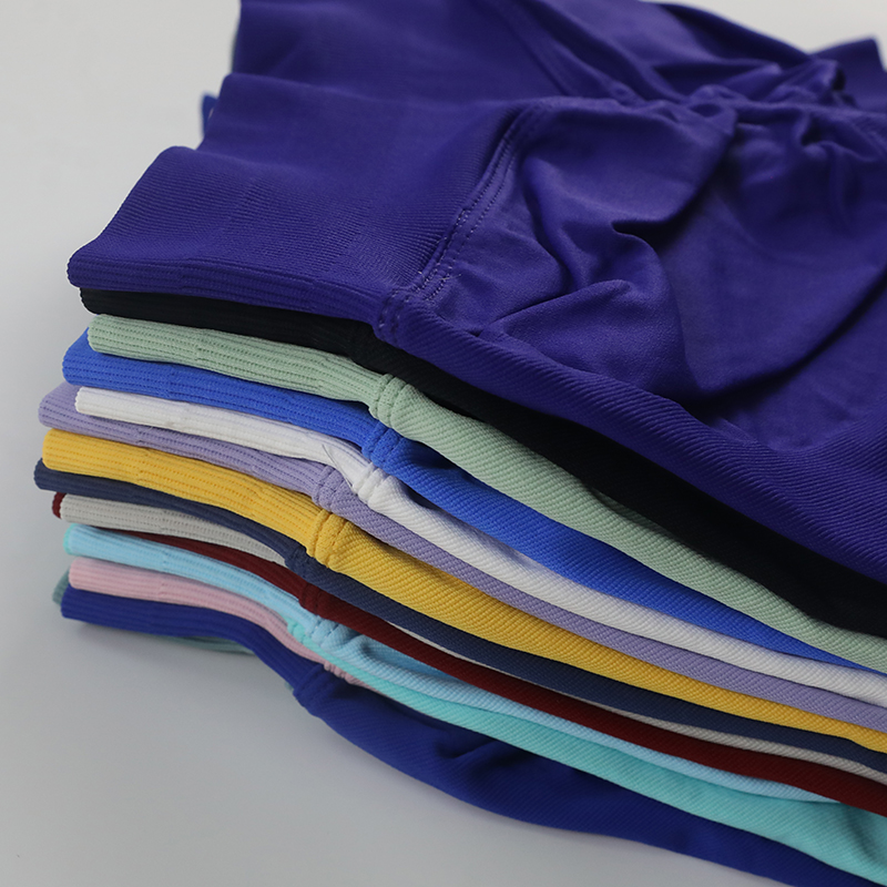 Pantalones cortos de impacto para mujer, pantalones cortos de gimnasio, pantalones cortos de Yoga sin costuras de cintura baja, mallas cortas de entrenamiento, pantalones cortos elásticos para correr