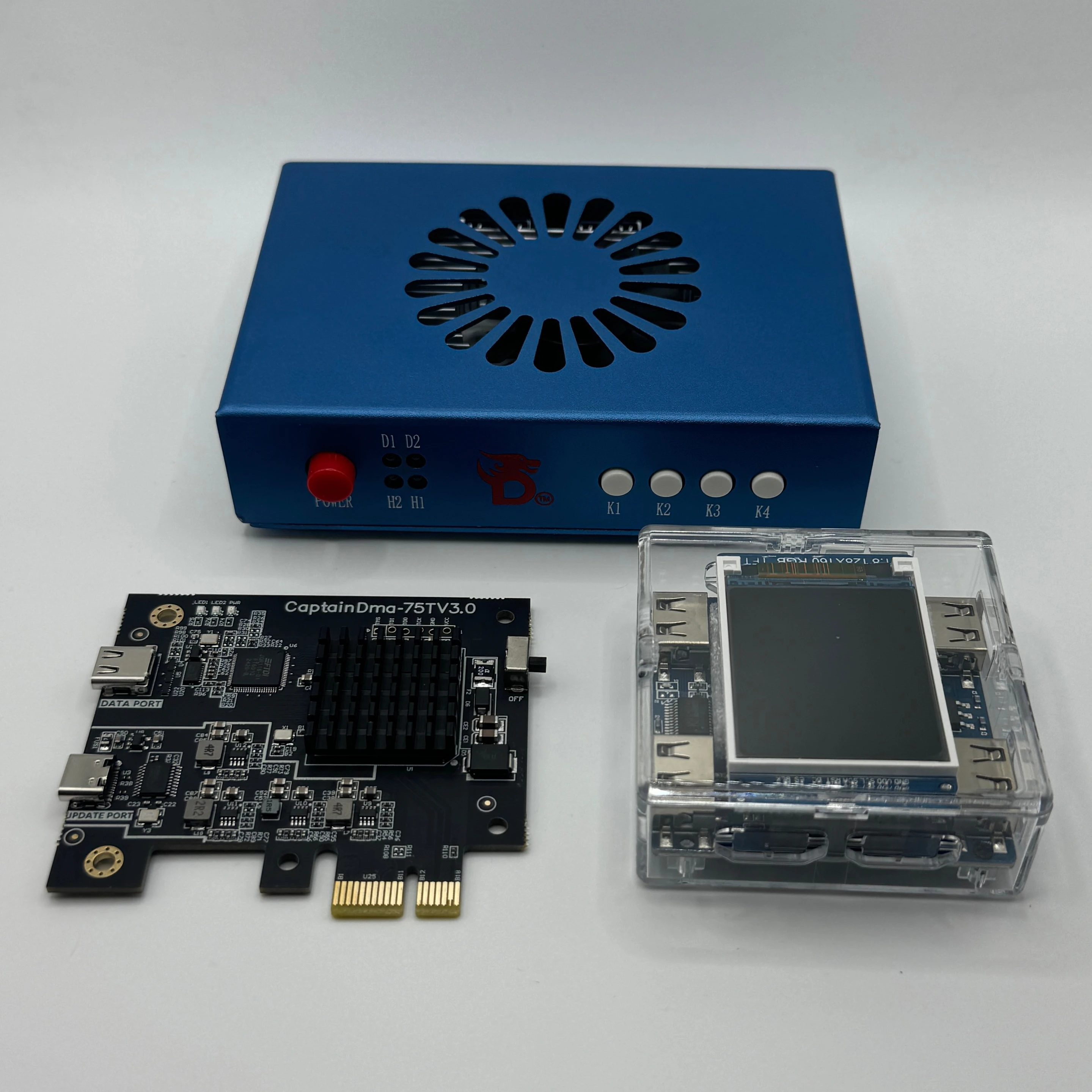 Captain Dma Board 75t, HDMI Fuser Display Overlay Synthesizer, Kmbox Net, Dma Card Direct Memory Access Set