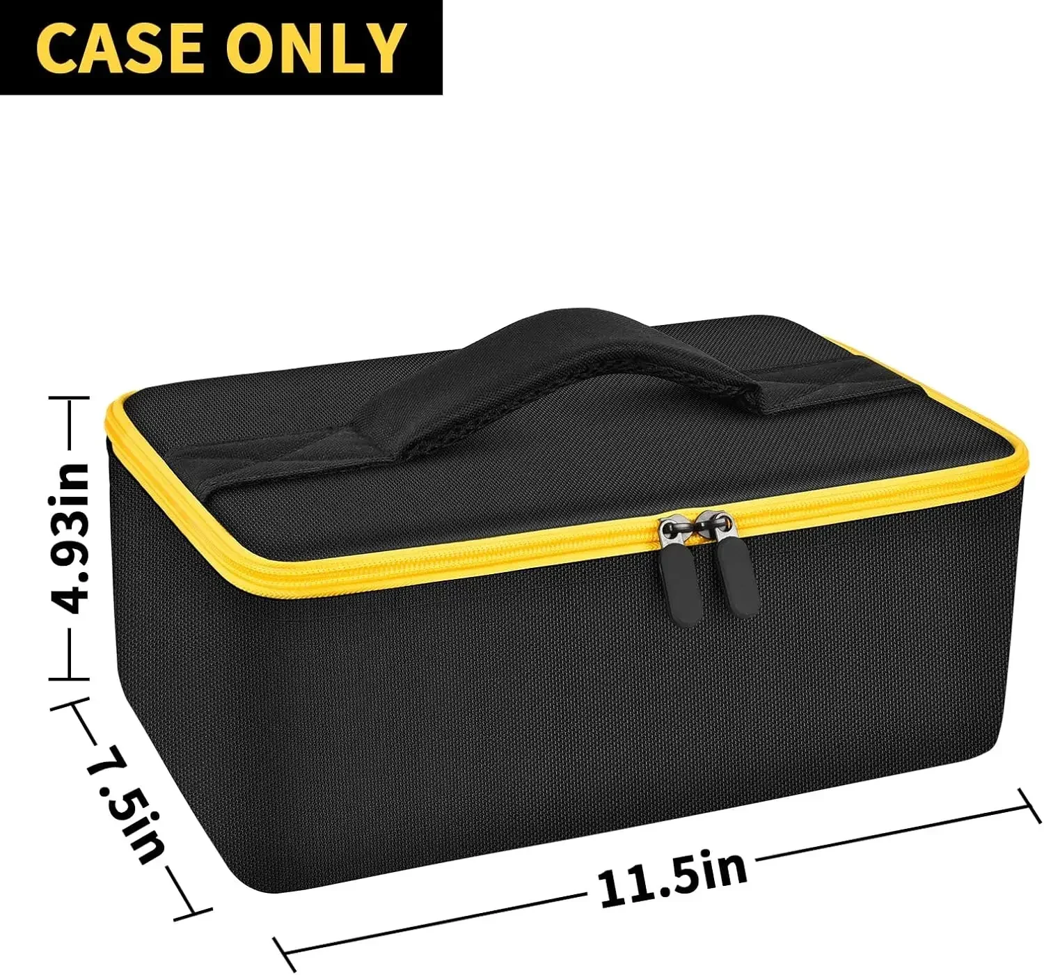 Storage Bag (Bag Only)  Compatible with DEWALT 20V MAX Cut Off Tool 3 in 1 Brushless (DCS438B),  Carrying Holder Organizer