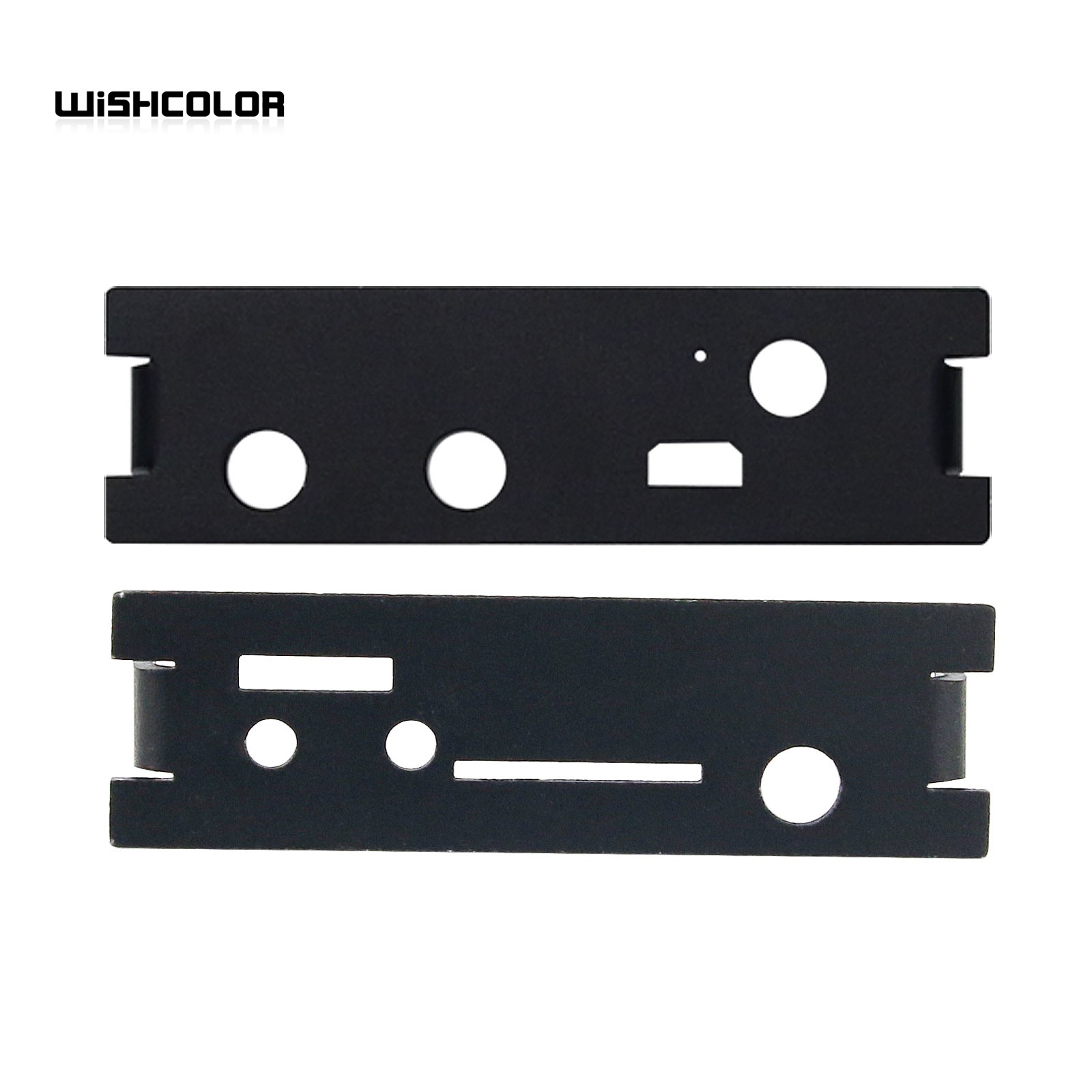 Hamgeek Schwarz Metallgehäuse Aluminiumgehäuse Shell für PortaPack H2 Gehäuse HackRF One SDR Radio DIY verwendet