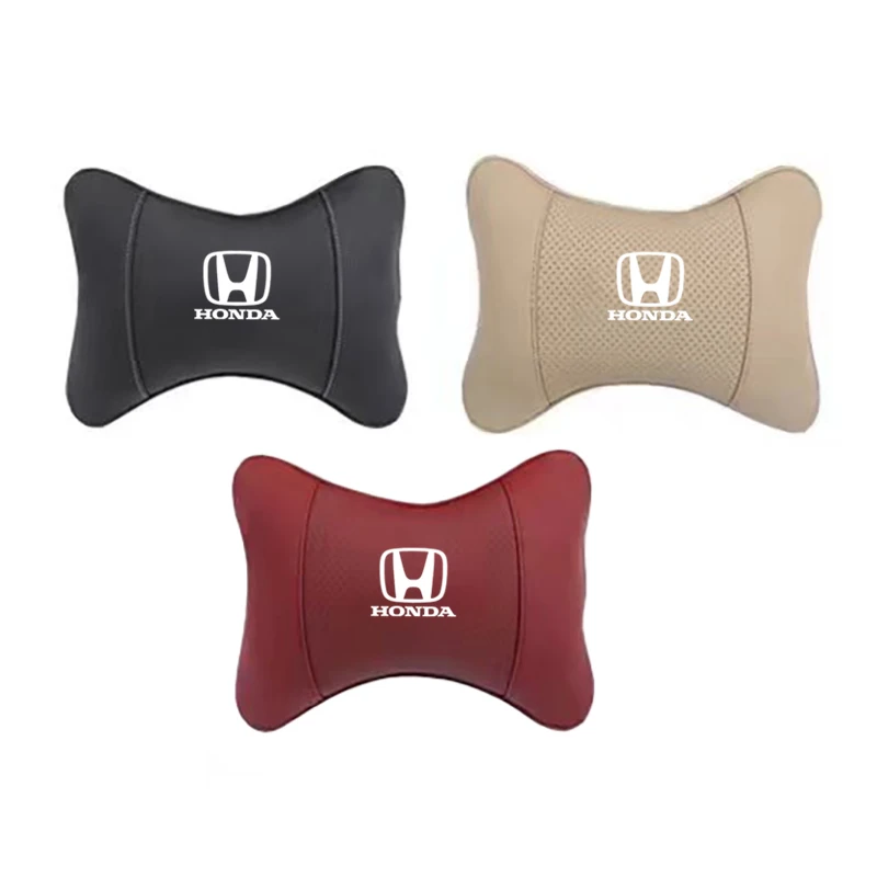 Car Headrest Neck Cushion Memory Foam Soft Accessories For Honda Civic xrv hrv crv brv City Accord Fit Jazz Insight