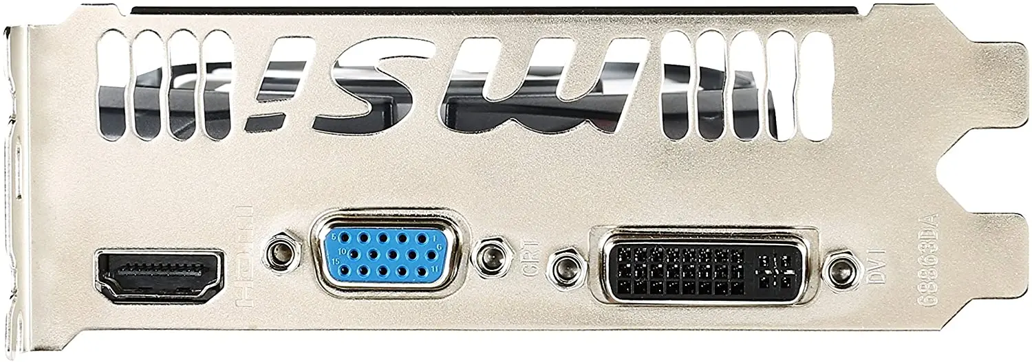 MSI Nvidia 4GB GT730 DDR3 128 Bit N730-4GD3V2 HDMI DVI VGA 4GB Desain Memori Multi-monitor atau Sistem 4K Memori 4096 MB DDR3