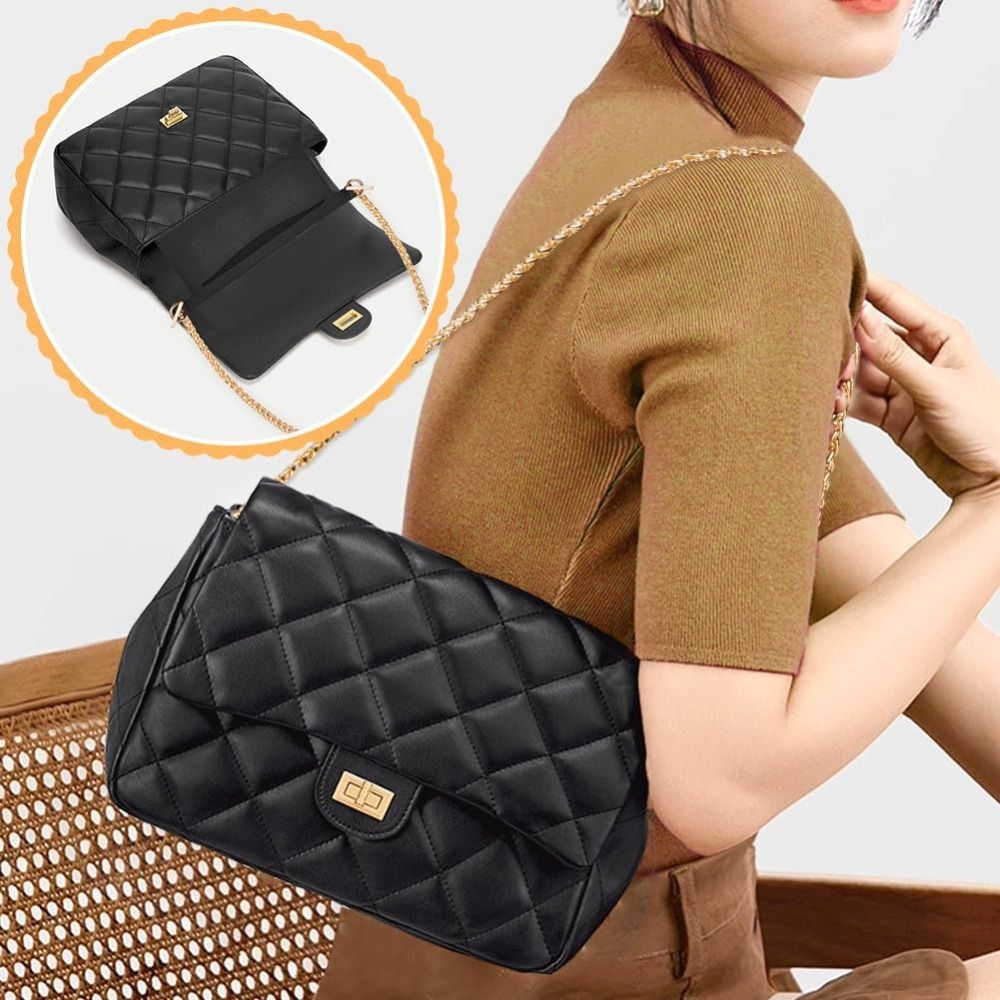 PU Wallet Bag Liner Card Package Internal Layer Retrofitted Crossbody Bag Chain Inner Container Bag Insert Organzier Clutch Bag