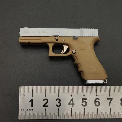 高品質ミニ金属デザートイーグルグロックG17キーホルダー送料アセンブリ抗ストレスフィジェットおもちゃ