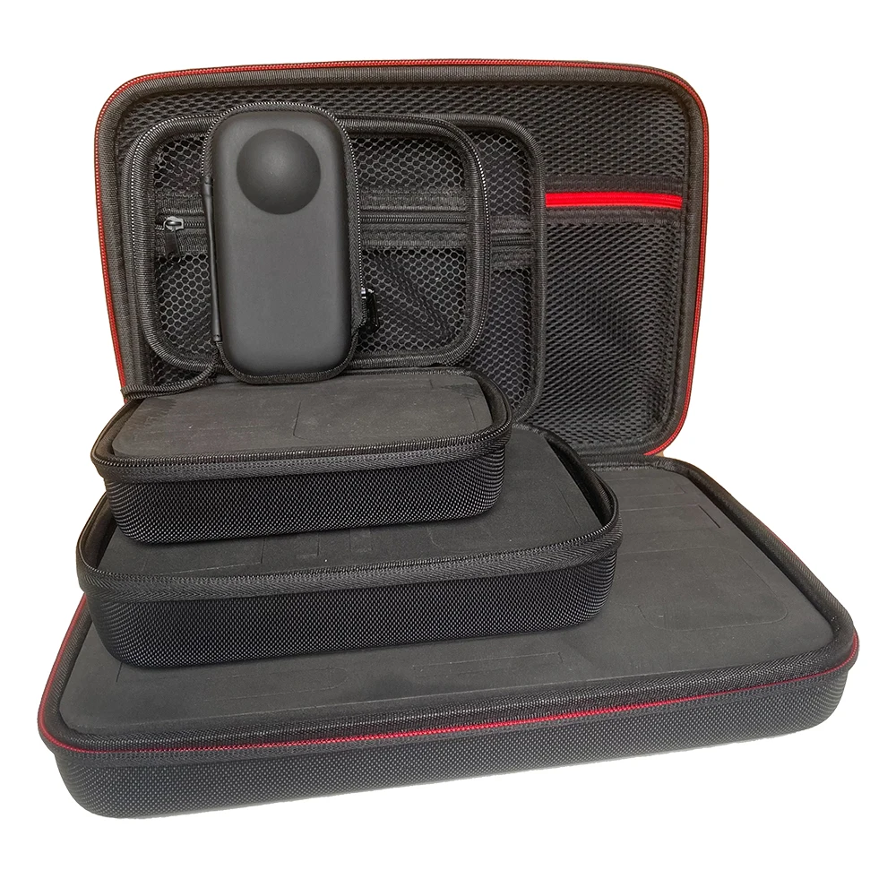Portable Carrying Case Travel Storage Bag Mini Protective Hard Shell Box For Insta360 X2 X3 Action Camera Accessories