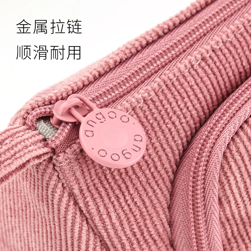 Cốp Vali Dễ Thương Đựng Macaron Màu Pencilcase Bút Chì Túi Trang Điểm Bút Túi Bảo Quản Đồ Dùng Học Tập Cho Bé Gái Văn Phòng Phẩm