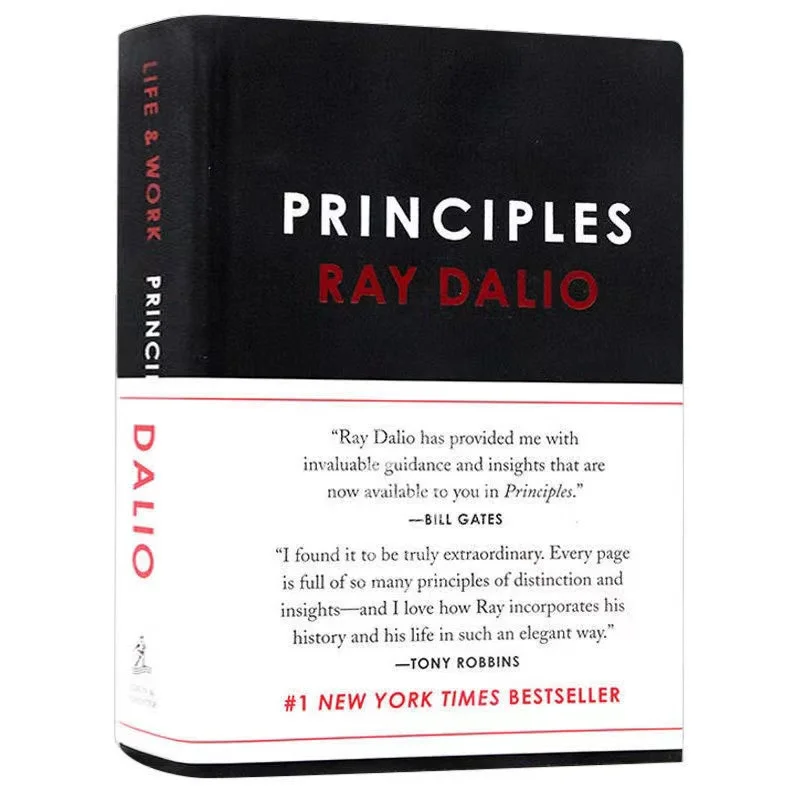 Ray dalio、ビジネス管理、本の英語紙、ベストセラー、 #1による人生と作業の原則