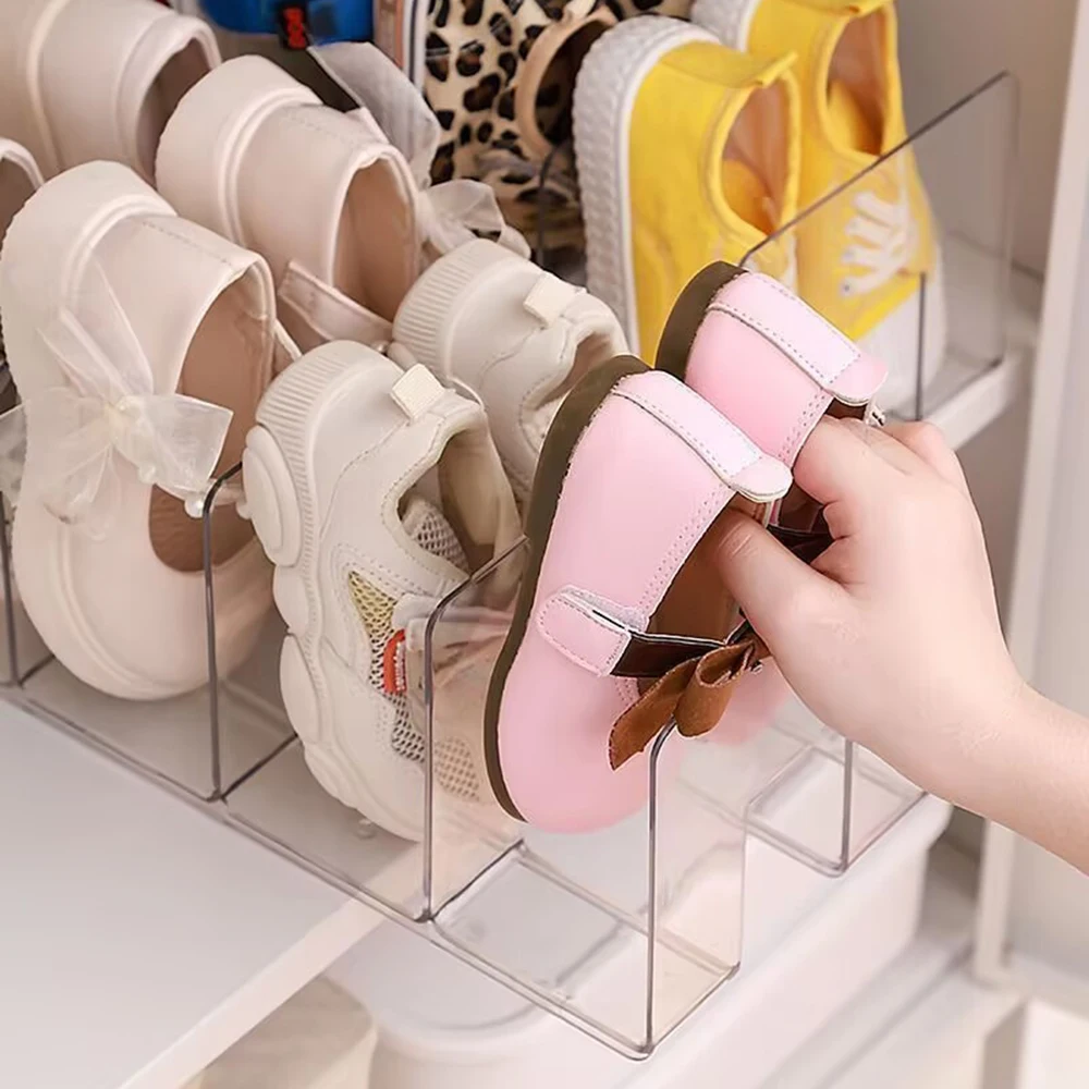 1PC Transparent Acrylic Shoe Box Storage Solution - Home Baby Shoe Cabinet - Simple And Convenient Shoe Box For Organization