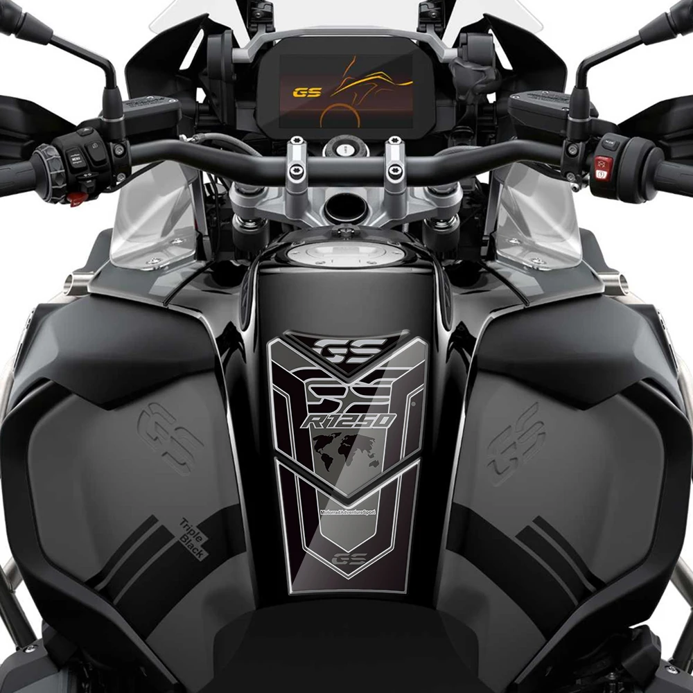 Protector de almohadilla de depósito de Gel 3D para motocicleta, pegatinas de protección de pintura para BMW R1250GS R 1250 GS Adventure 2019 2020 2021 2022 2023 2024