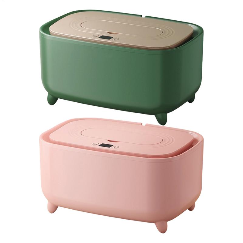 Baby-Feuchttücherwärmer, intelligente Steuerung, gleichmäßig erhitzt, geräuscharmer Windeltuchspender für Kleinkinder, Babyzubehör mit Licht für Unternehmen