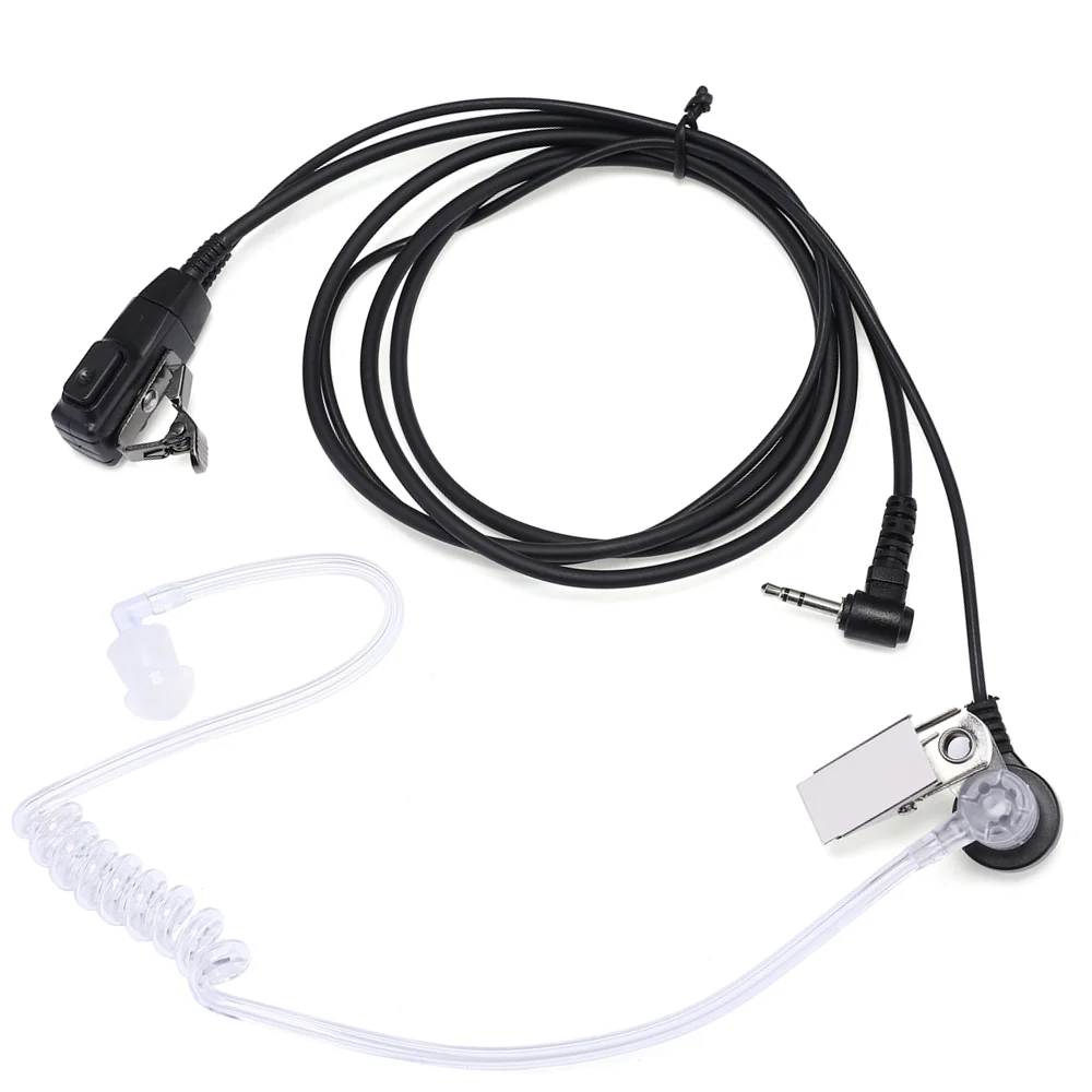 1-pinowy 2.5mm FBI Ukryty Akustyczny Słuchawka do Radiotelefonów Motorola XT180 TKLR T92 H2O T82 T80 T62 HYT TC320 TC1600 TC1688