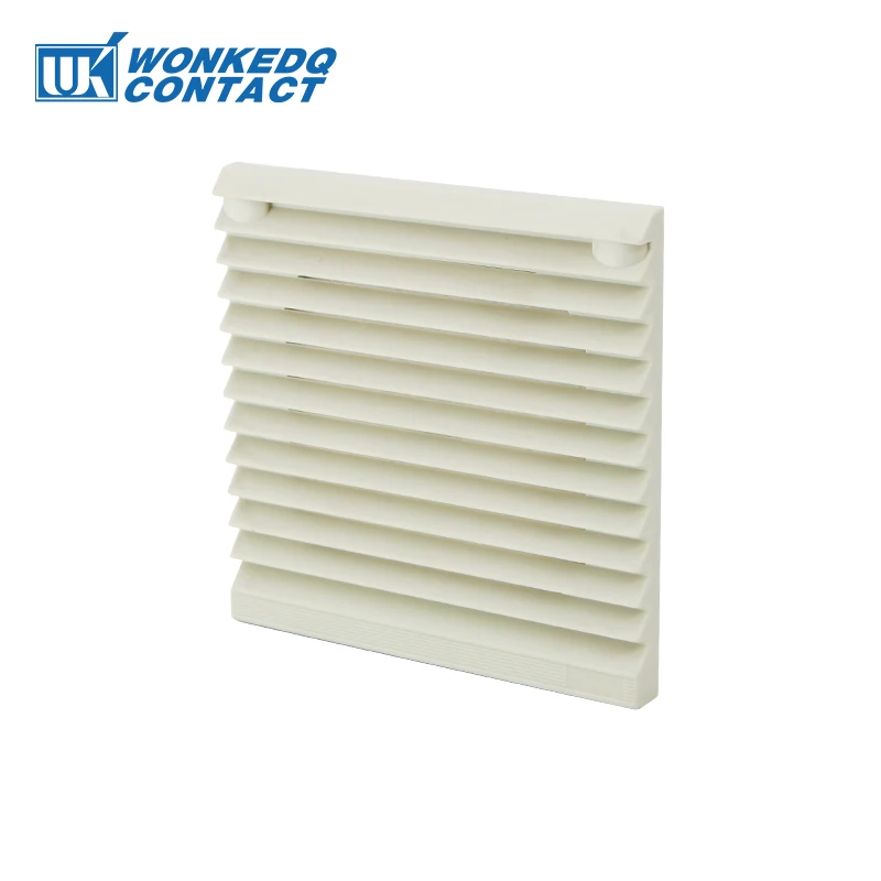 3321-300 92 mm Filterplatte, Schranklüftung, Filter, Fensterläden, Abdeckung, Lüftergitter, Lamellen, Gebläse, Abluftventilator, Filter ohne Lüfter