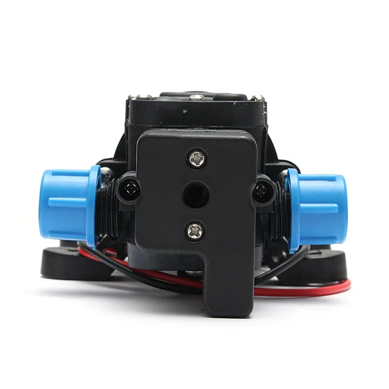 DC12V 60W 120PSI 5L/MIN การเกษตรไฟฟ้าปั๊มน้ําสีดํา Micro แรงดันสูงไดอะแฟรมน้ํา Sprayer ล้างรถ 12 V อะแดปเตอร์