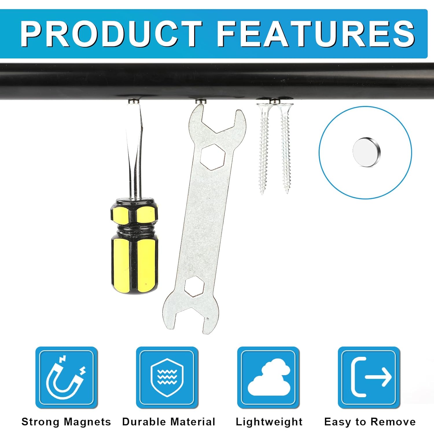 5x1.7mm Refrigerator Magnets  Round Durable Neodymium Magnets for Office, Crafts, Kitchen, Miniatures and Scientific Models