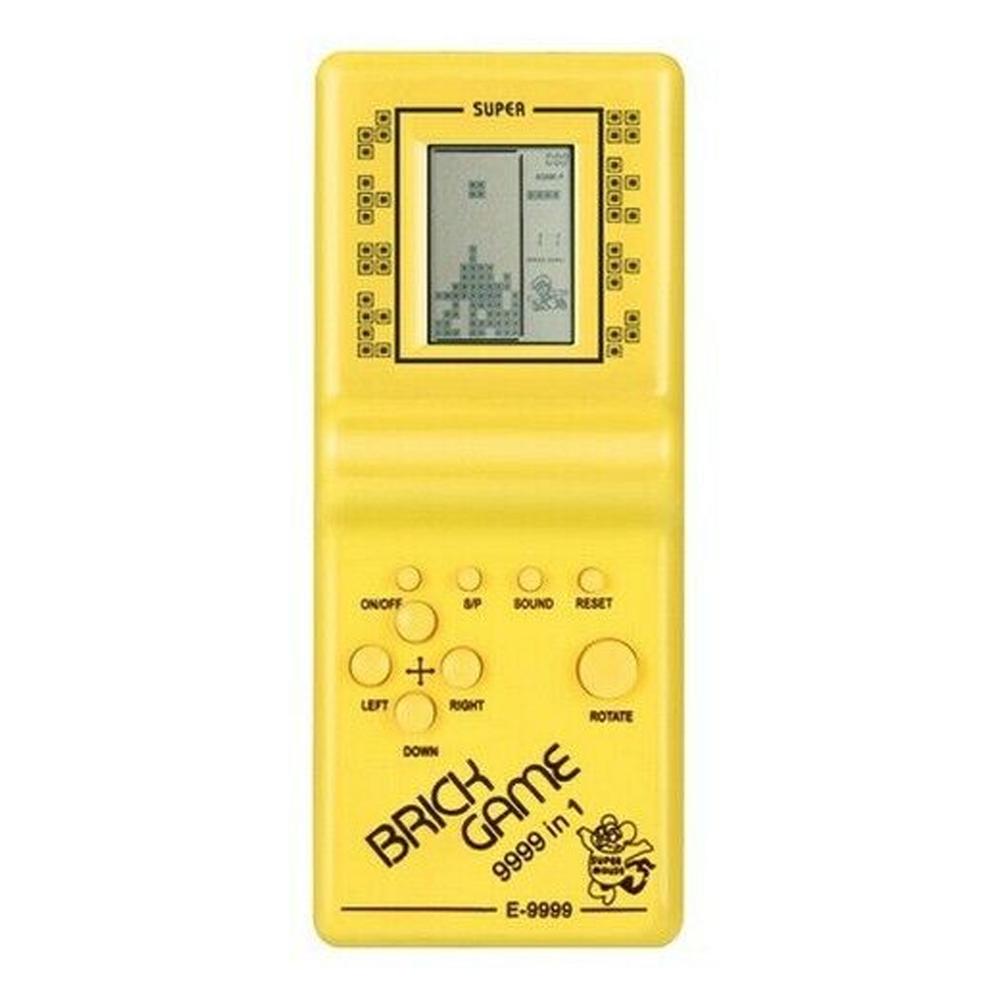 Machine de jeu portable classique pour enfants, jeu de briques, jouet avec jeu, lecture de musique