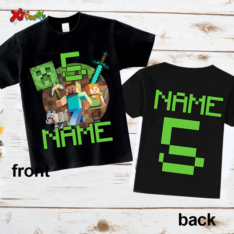 Camisa de 9 cumpleaños para niño, traje de 10 cumpleaños, camiseta con tema de verano, trajes a juego para niños, camiseta de cumpleaños, camisas para niños de 8 a 7 a y 6 años