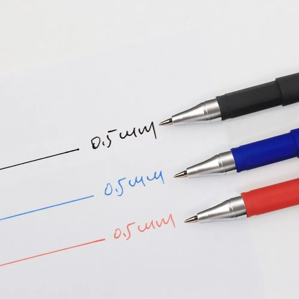 ชุดปากกาเจล Neutral ปากกาสีดําสีฟ้าสีแดงเติมเจลปากกา Bullet TIP 0.5 มม.อุปกรณ์สํานักงานโรงเรียนเครื่องเขียน Kawaii อุปกรณ์เสริม