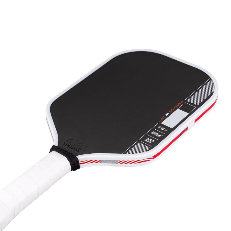 BEN JOHNSON PERSEUS PRO IV T700 Włókno Węglowe Paletka do Pickleballa, Teksturowana Powierzchnia, Rdzeń Plastra Miodu PP 16MM, Zbalansowana Moc i Kontrola