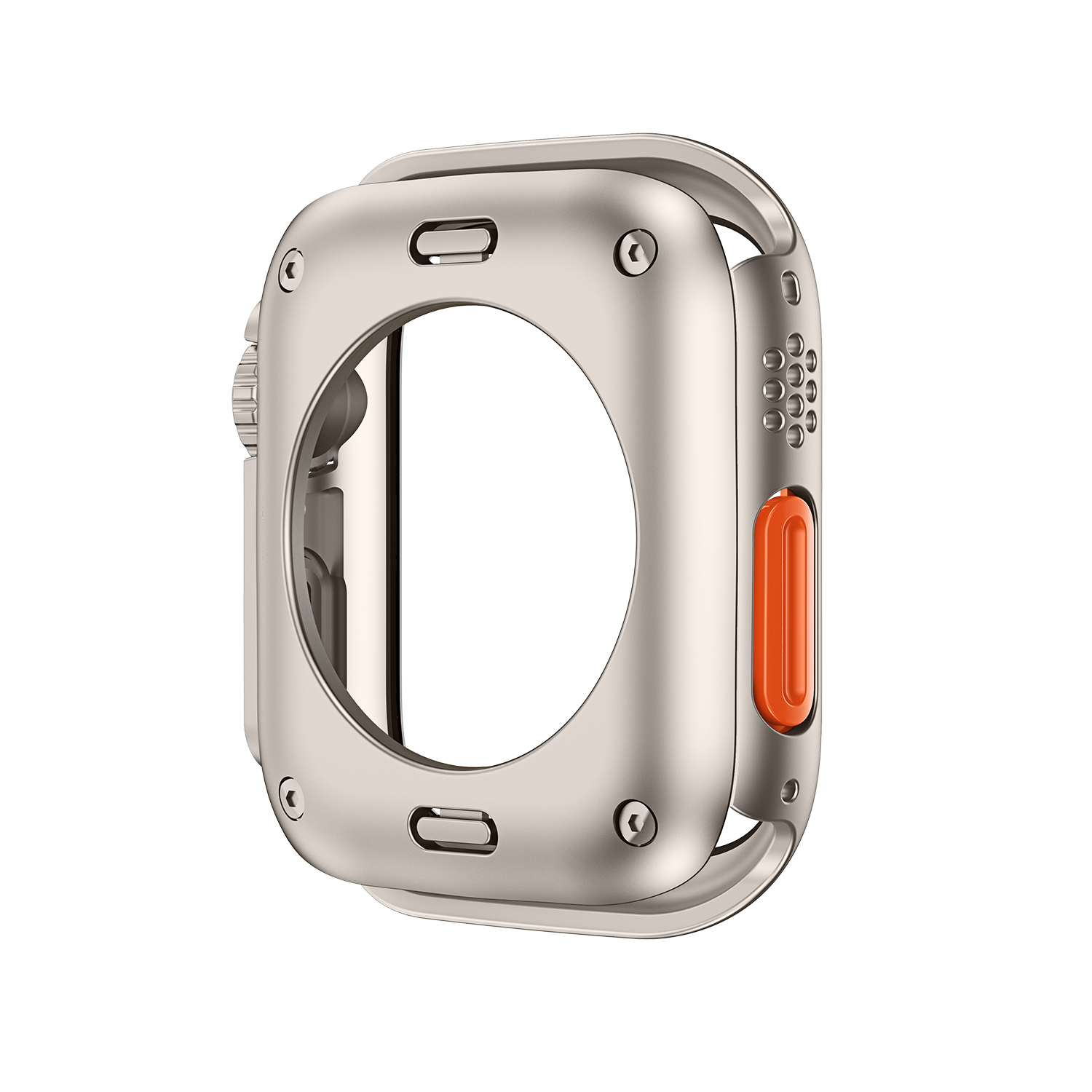 Защитная крышка для экрана Apple Watch 45 мм, 44 мм, 40 мм, 41 мм, жесткий передний и задний бампер из ПК, чехол iwatch 9 8 7 SE 6 5 4 Change To Ultra