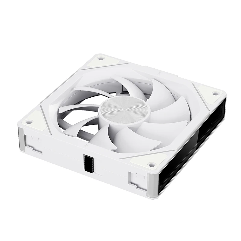 JM-5 Teucer พัดลม casing PC ประสิทธิภาพสูงพัดลมกล่องทำความเย็นน้ำระบายความร้อนได้อย่างดีพัดลมหม้อน้ำคอมพิวเตอร์