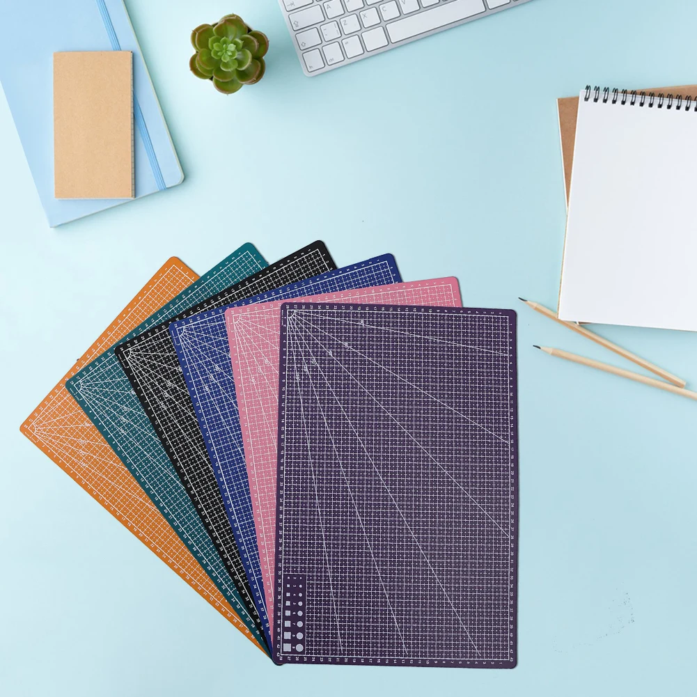 Professional A3 จักรเย็บผ้าด้านเดียว Patchwork ตัด Pad สูงที่แม่นยําขนาดตัดหนังเขียงสําหรับเย็บผ้า