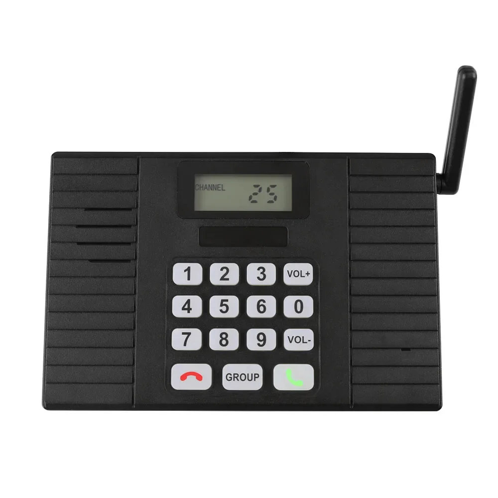 Wireless Intercom Two Way Communication System Hand Free Talk 999 Meters Real Time Intercom  for Villa Room Office Hotel Factory