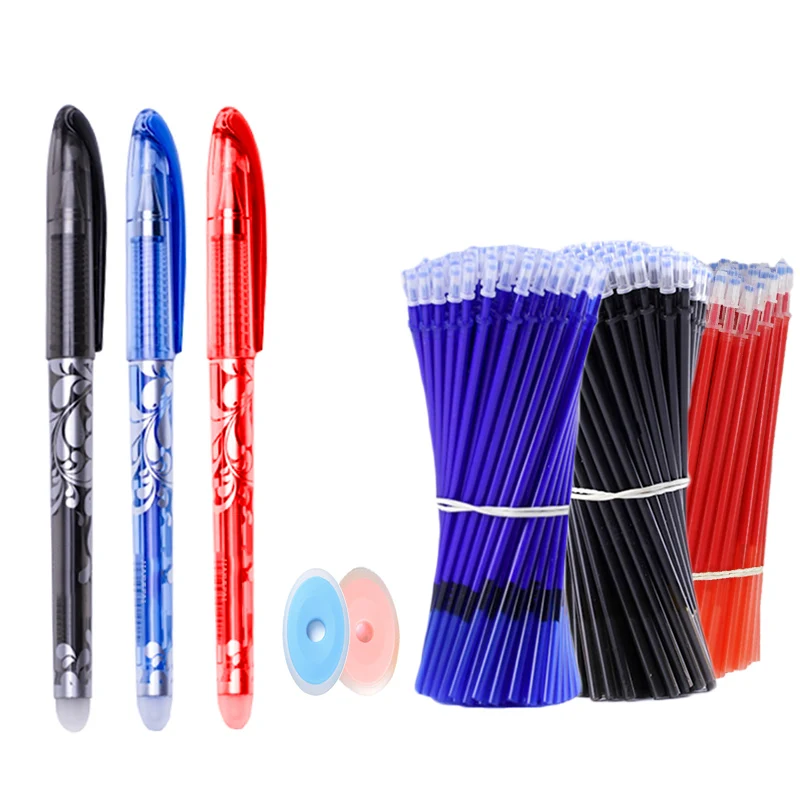 25 ชิ้น/เซ็ต Kawaii Erasable ปากกาเจลปากกา Sketch เขียนเครื่องเขียนสําหรับโน๊ตบุ๊คโรงเรียนปากกาเด็กน่ารักปากกาดินสอ