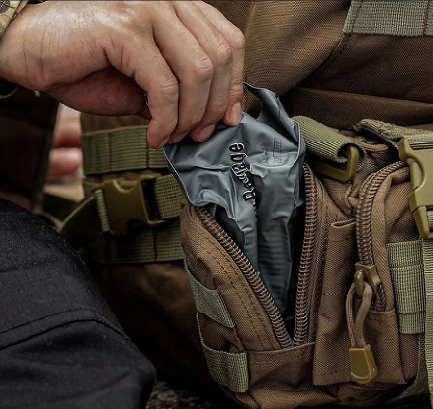 Bandagem israelense 4/6 polegadas curativo de emergência israel bandagem combate compressão tático primeiros socorros ifak trauma militar médico