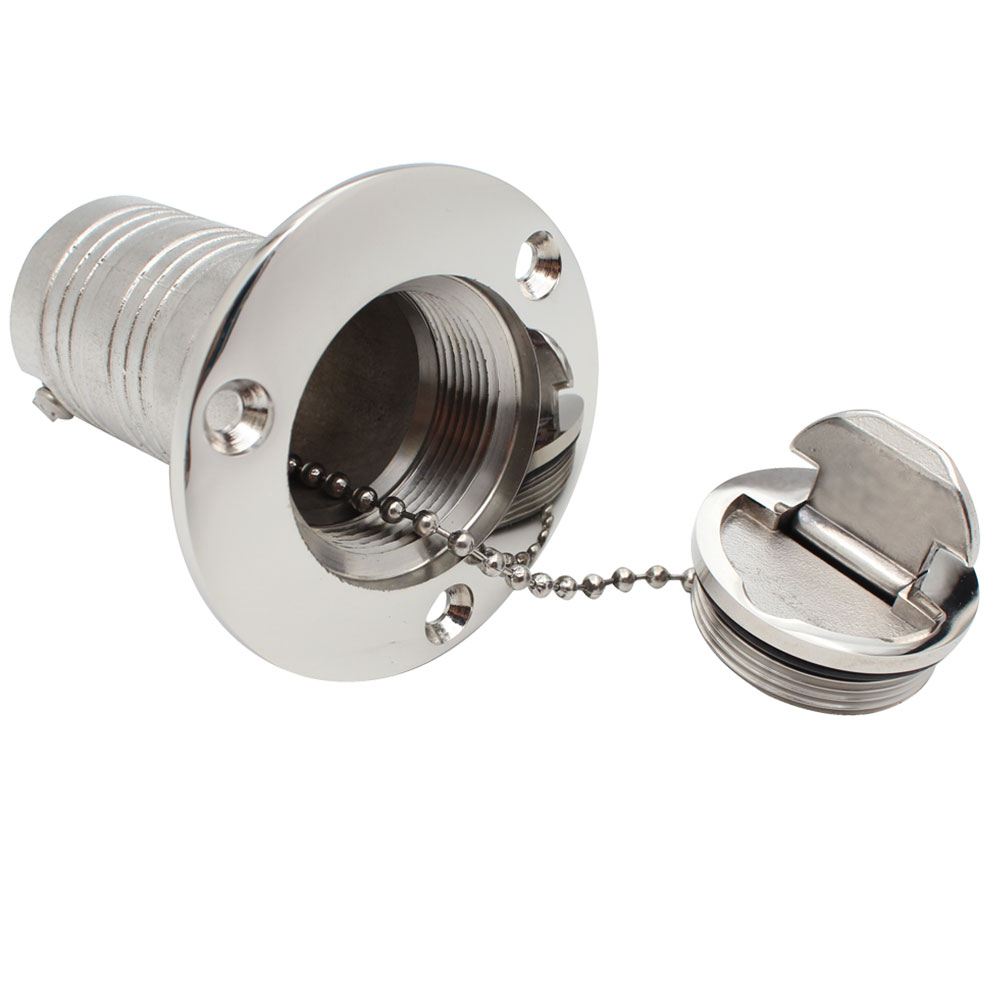 AD Neuer Edelstahl 316 Deckfüller GAS DIESEL KRAFTSTOFF ABWASSER 38 mm 50 mm hochglanzpoliert Marine Boot Hardware Deckfülldeckel