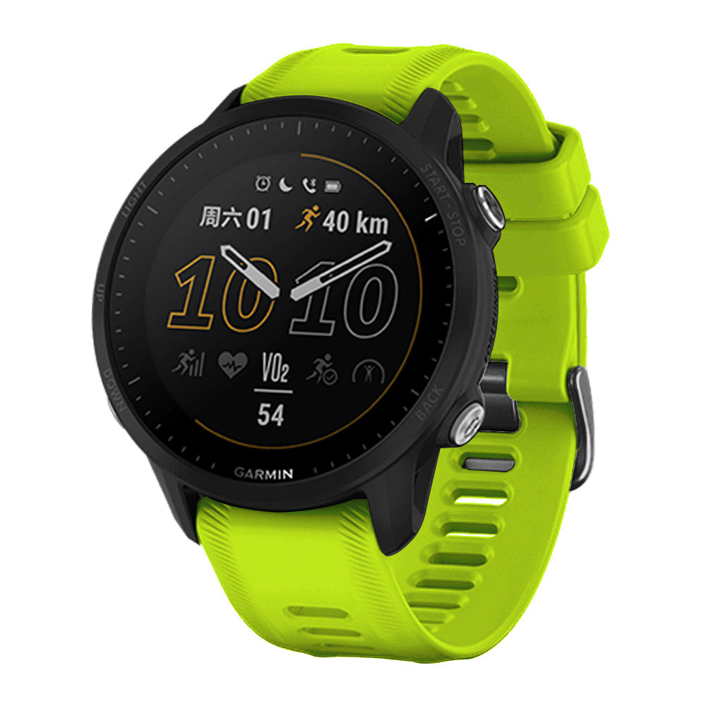 Chính Thức Watchbands Cho Garmin Forerunner 955 Đồng Hồ 22Mm Vòng Tay Silicone Cho Dây Tiền Thân 945 935 745 Fenix 5 6 dây Đeo